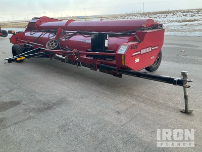 2023 Hiniker 5620 20 ft Pull Type 2022 Hiniker 5620 HLI flail shredder, 20 foot end dump, large 1000 PTO, field mode and transport mode Windrower