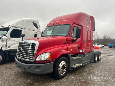 2014 Freightliner Cascadia 125 6x4 Sleeper Truck Tractor