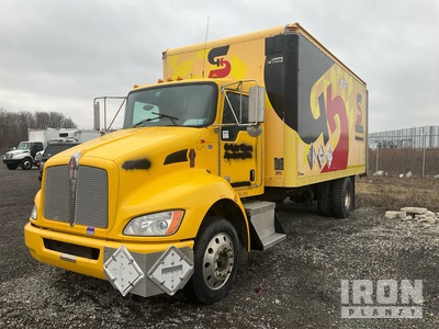 2012 Kenworth T270 4x2 Gesloten vrachtwagen (Inoperable)