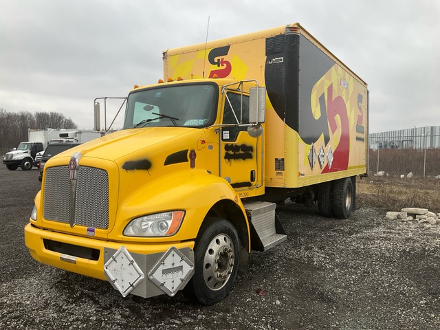 2012 Kenworth T270 4x2 Van Truck (Inoperable)