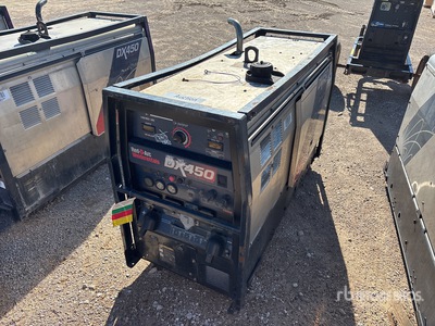 2012 Lincoln DX450 Multi-Process Soldadora motorizada