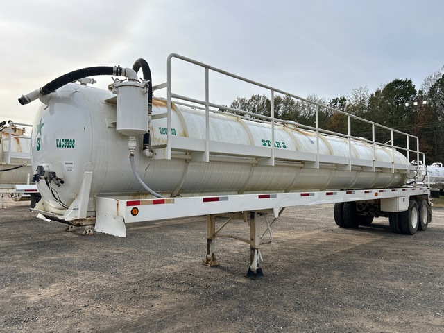 2007 Troxell 130 bbl T/A Vacuum Tanker Trailer