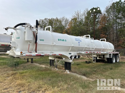 2012 Dragon 130 BBL 130 bbl T/A Vacuum Tanker Trailer