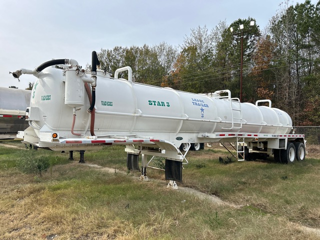 2012 Dragon 130 bbl T/A Vacuum Tanker Trailer