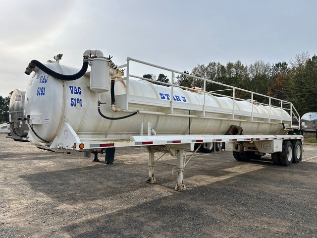 2014 Galyean 130 bbl T/A Vacuum Tanker Trailer