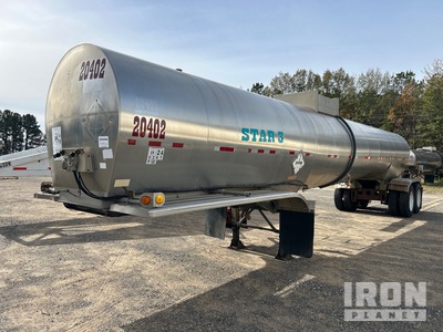 1987 Fruehauf TKX-F2-W-6000 6000 gal T/A Remorque citerne