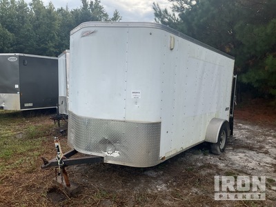 2018 LGS 12 ft S/A Enclosed Trailer
