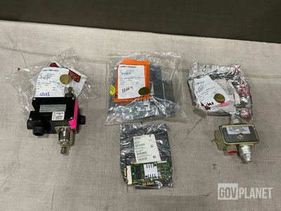 (2) Pressure Switches, (4) Ethernet Adapters & Assorted Items