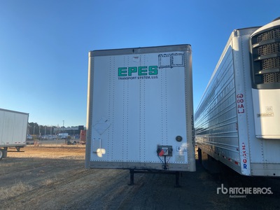 2014 Wabash 53 ft x 102 in T/A Gesloten aanhangwagen