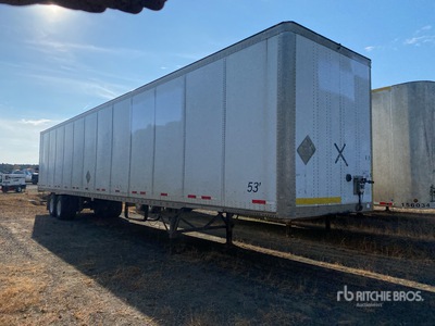 2011 Wabash 53 ft x 102 in T/A Przyczepa furgon