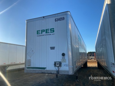 2014 Wabash 53 ft x 102 in T/A Gesloten aanhangwagen