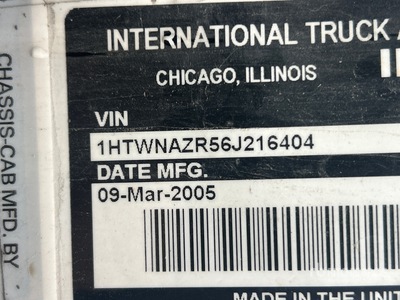 2006 International 7500 6x4 Camion à Plateau