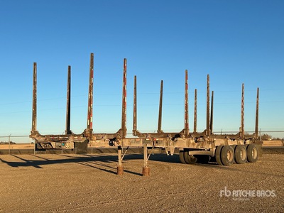 2012 Superior 50 ft Tri/A Hayrack Remolque de troncos