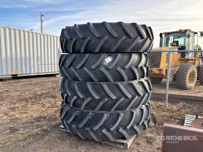 Quantity of (4) Goodyear 520/85R46 Tires - Fits Hagie STS16 Sprayer