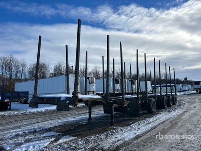 2015 Fabrinord 48 ft Quad/A Remorque à bois