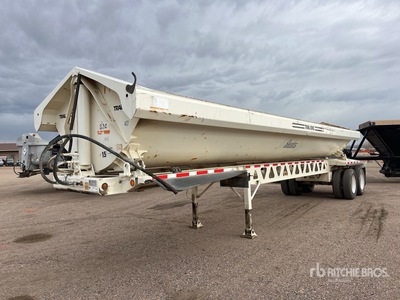 2008 Trail King 34 ft T/A Przyczepa z wywrotem bocznym