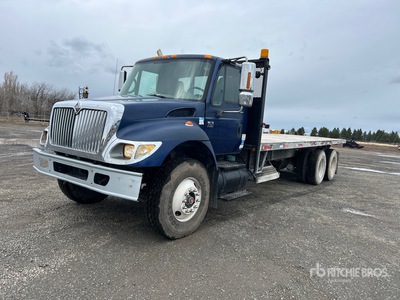 2006 International 7500 6x4 Flatbed Truck