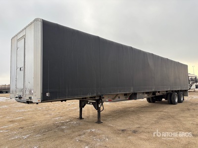 2016 Manac 53 ft T/A Curtain Side Trailer