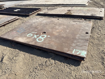 Quantity of (3) 6 ft x 8 ft (1 in Thick) Stahlplatten