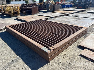 Quantity of (2) Steel Grates