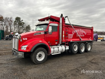 2016 Kenworth T880 8x4 Tri/A Dump Truck
