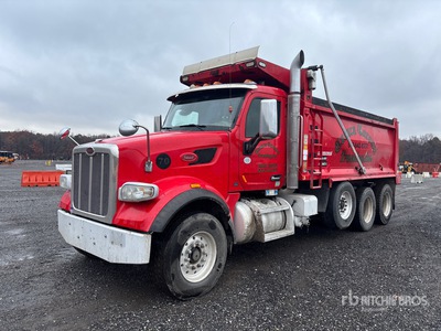 2016 Peterbilt 567 8x4 Tri/A Dump Truck