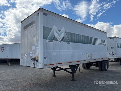 2001 Utility VS1DC 28 ft x 102 in S/A Van Trailer