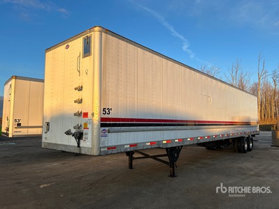 2018 Utility VS2DX 53 ft x 102 in T/A Van Trailer