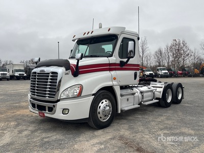2017 Freightliner Cascadia 125 6x4 T/A Day Cab Truck Tractor
