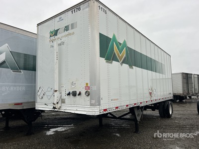 2013 Hyundai VC2280151-FJPR 28 ft x 102 in S/A Van Trailer
