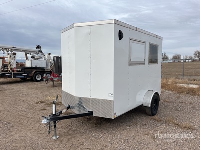 2022 Criterion Trailers CT610S3NU 10 ft S/A 6 ft x 10 ft Vending Remolque Cerrado