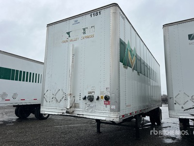 2013 Hyundai 28 ft S/A Van Trailer