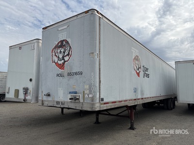 1997 Trailmobile 53 ft x 102 in T/A Geschlossene Anhänger