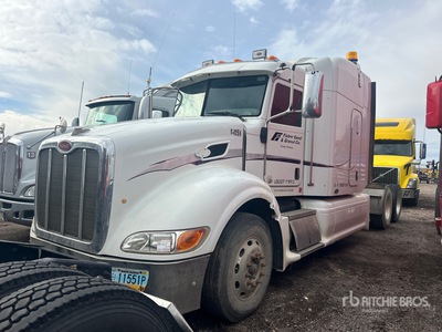 2011 Peterbilt 386 6x4 T/A Sleeper Truck Tractor