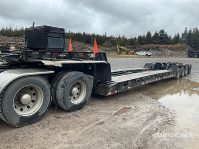 2017 BWS 50 ton Tri/A Removable Gooseneck Góndola