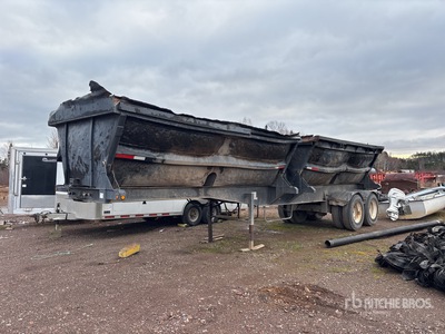 1999 BWS 38 ft T/A Side Dump Trailer