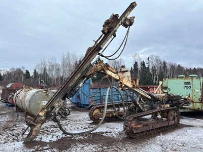 1990 Ingersoll Rand ECM350 Crawler Mounted Air Track Blasthole Drill