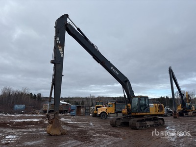 2015 John Deere 350GLC Long Reach Excavadora de Cadenas