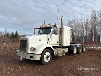 2006 Peterbilt 378 8x4 Heavy Haul Tri/A Sleeper Truck Tractor