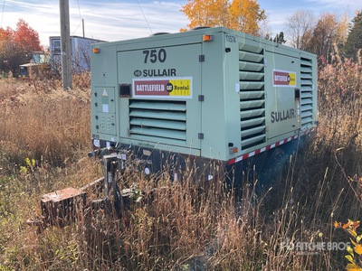 2010 Sullaire 750CFM Mobile Compressor Air Compressor