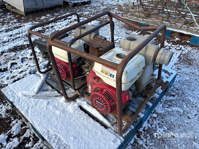 Quantity of (2) Honda Water Pump