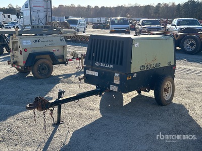 2014 Sullair 185 cfm Mobile Air Compressor