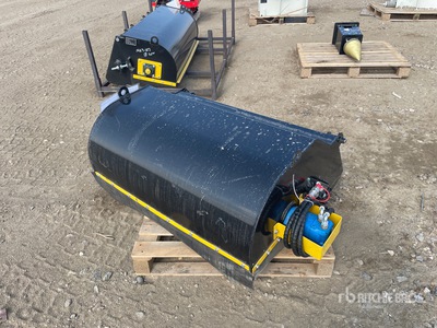 GIYI 43 in Mini Skid Steer Sweeper (Unused)