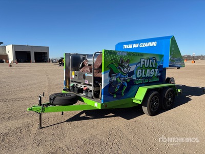 2021 Advance T/A Trash Bin Cleaning Trailer