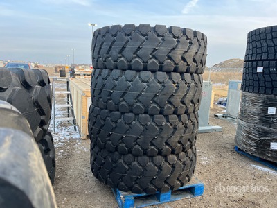 Quantity of (4) Beaver 20.5x25 Pneus (Unused)