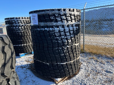 Quantity of (4) 17.5R25 Radial Winter Tires (Unused)