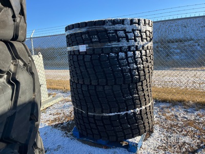 Quantity of (4) 17.5R25 Radial Winter Tires (Unused)