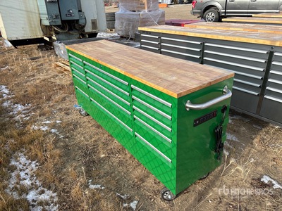 6 ft 15-Drawer Banco de trabajo (Unused)