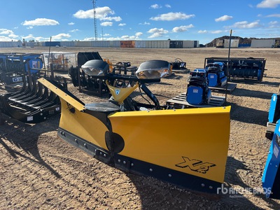 Pelle Fisher XV2 Jaune 8 ft 6 in Power-V Chasse-neige