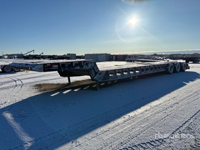 2002 Peerless 52 ft Tri/A Folding Neck Trailer